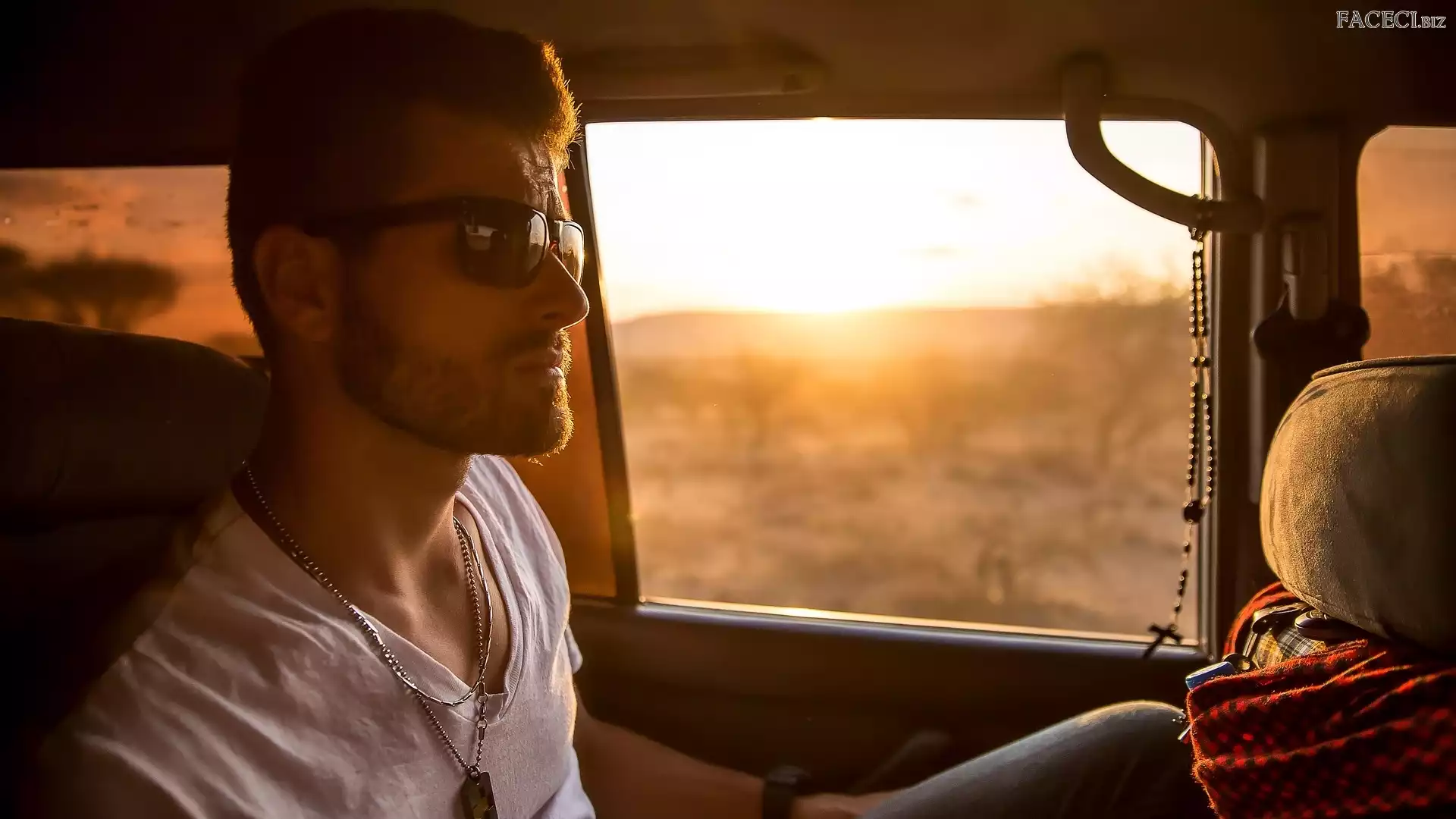 Zarost, Mężczyzna, Okulary